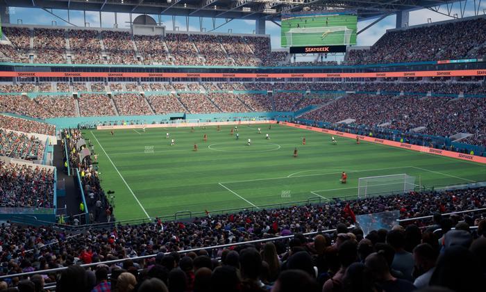 Hard Rock Stadium - Section 235 Seat View