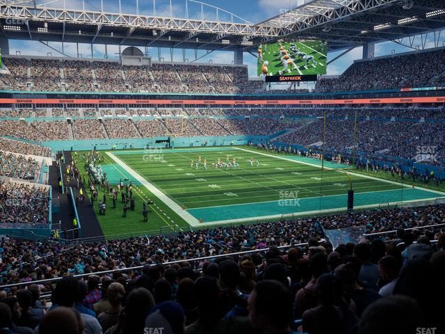 Hard Rock Stadium - Section 235 Seat View