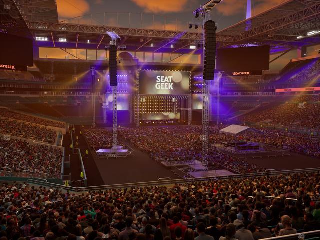 Hard Rock Stadium - Section 235 Seat View