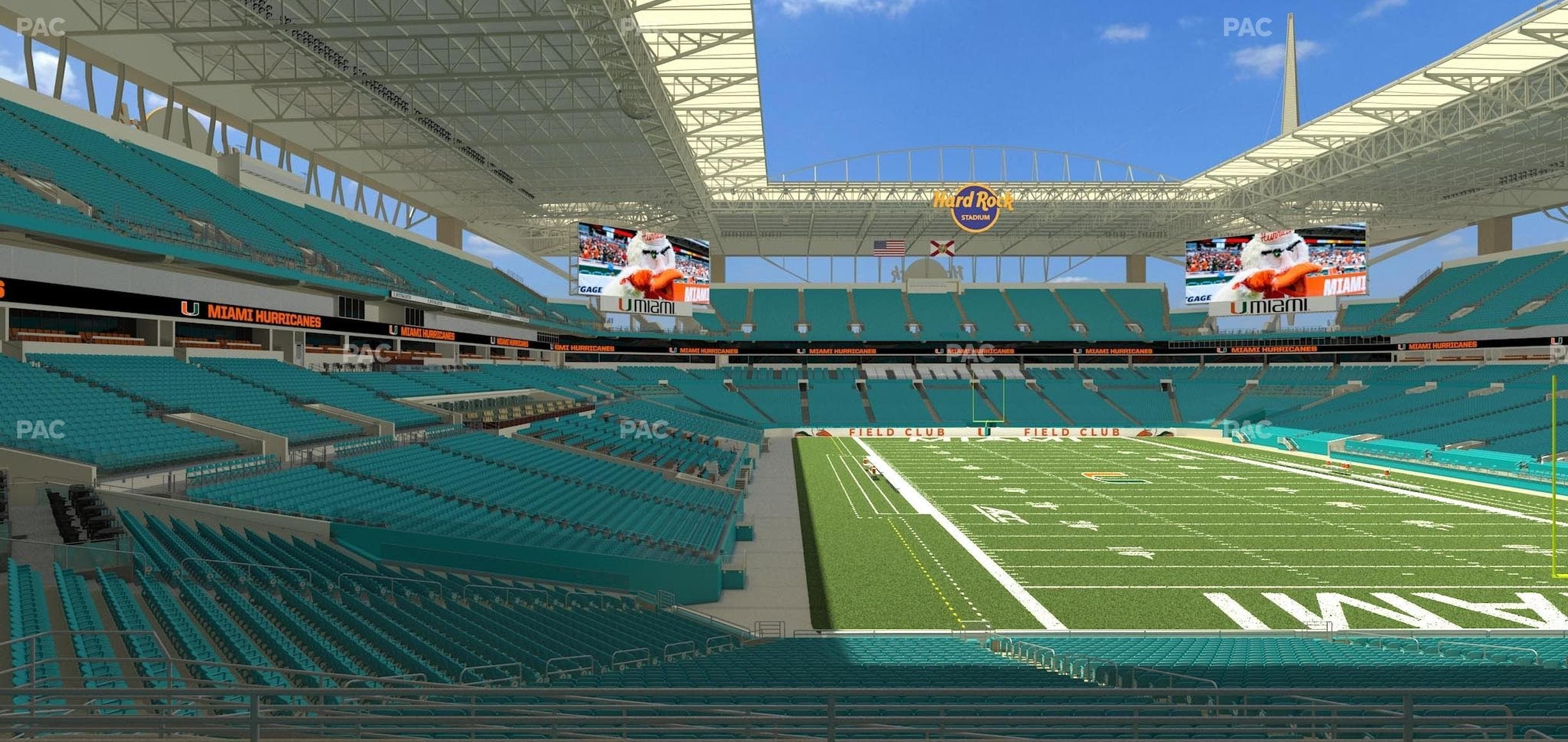 Hard Rock Stadium - Section 235 Seat View