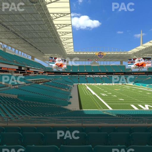 Hard Rock Stadium - Section 235 Seat View