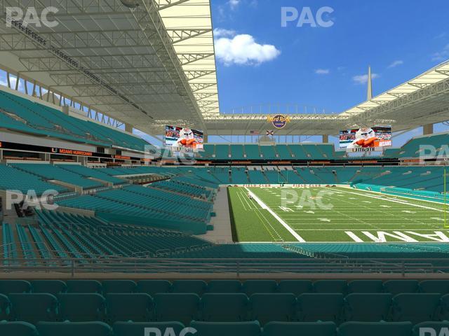 Hard Rock Stadium - Section 235 Seat View Hard Rock Stadium - Section 235 Seat View