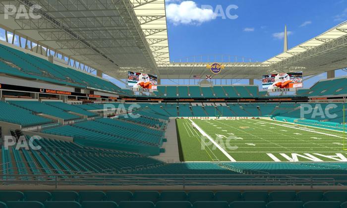 Hard Rock Stadium - Section 235 Seat View