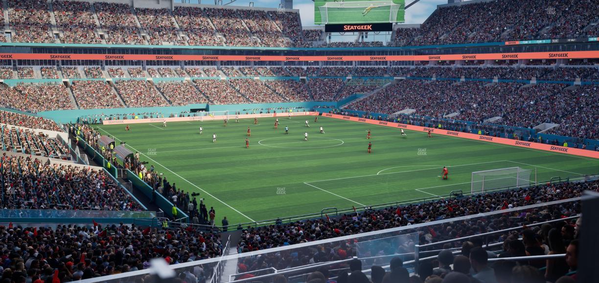 Hard Rock Stadium - Section 236 Seat View