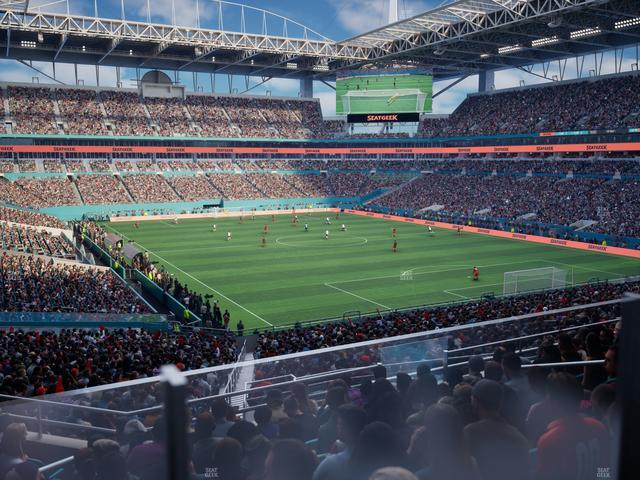 Hard Rock Stadium - Section 236 Seat View Hard Rock Stadium - Section 236 Seat View