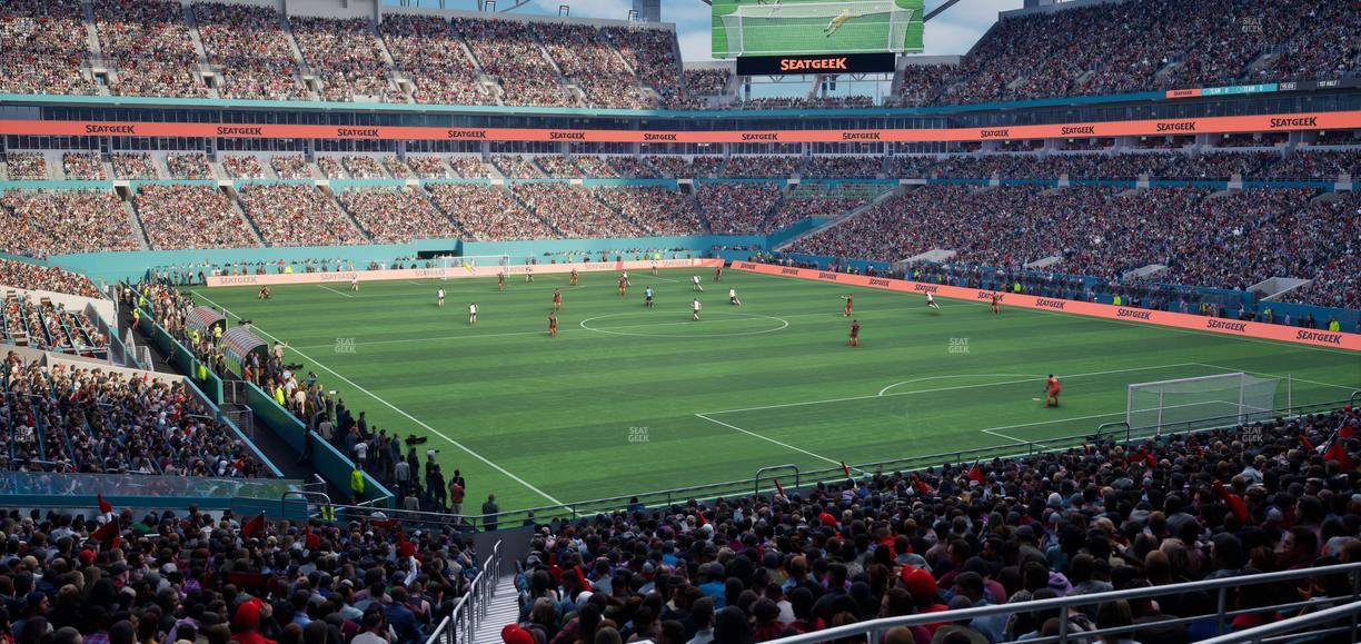 Hard Rock Stadium - Section 236 Seat View