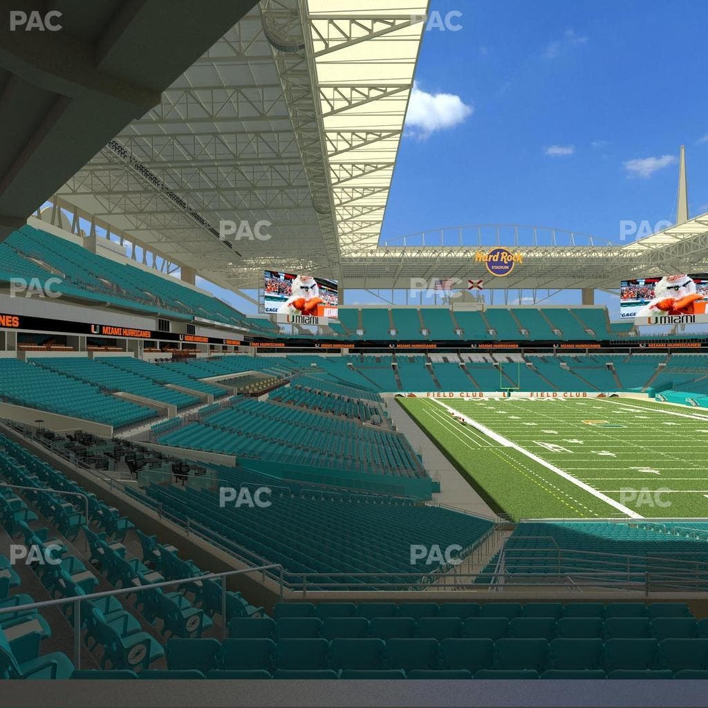 Hard Rock Stadium - Section 236 Seat View