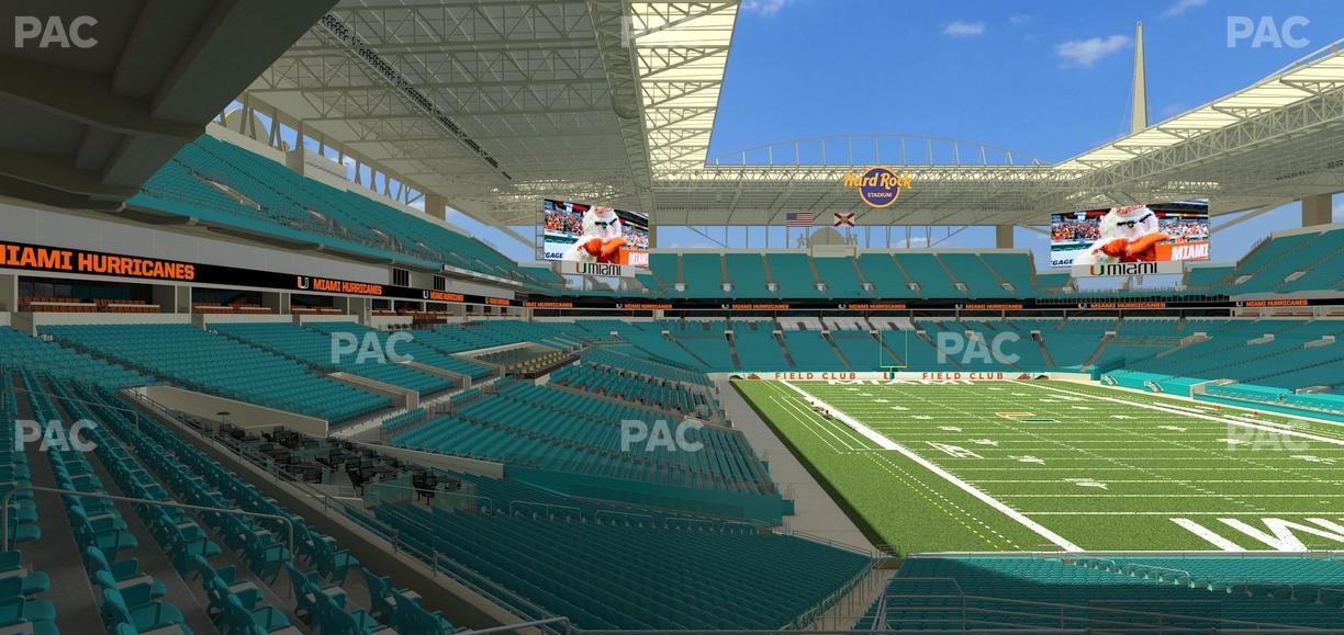Hard Rock Stadium - Section 236 Seat View
