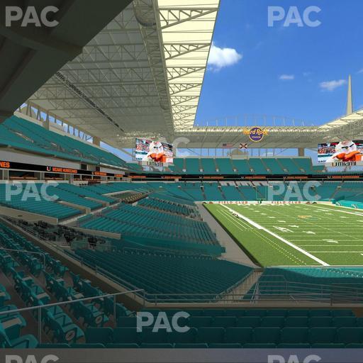 Hard Rock Stadium - Section 236 Seat View