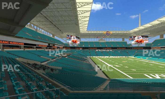 Hard Rock Stadium - Section 236 Seat View