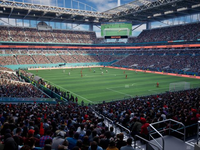 Hard Rock Stadium - Section 237 Seat View