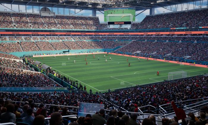 Hard Rock Stadium - Section 237 Seat View