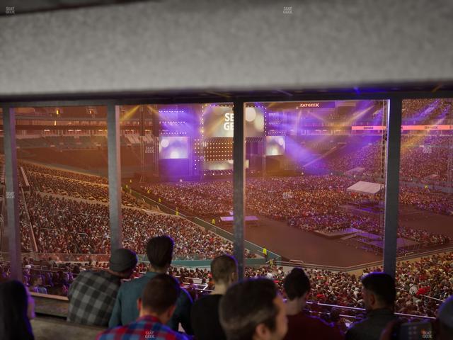 Hard Rock Stadium - Section 238 Corner Club Seat View