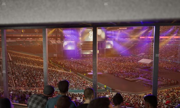 Hard Rock Stadium - Section 238 Corner Club Seat View