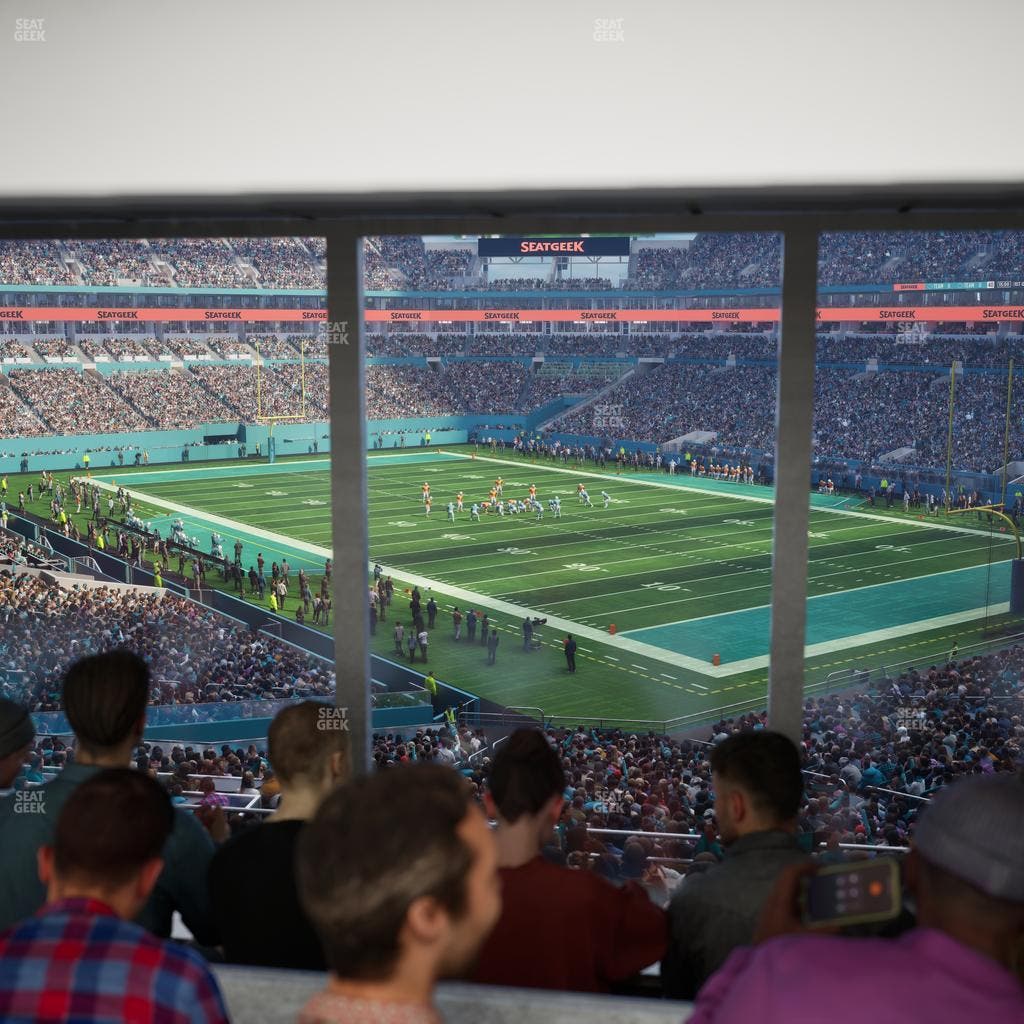 Hard Rock Stadium - Section 238 Corner Club Seat View
