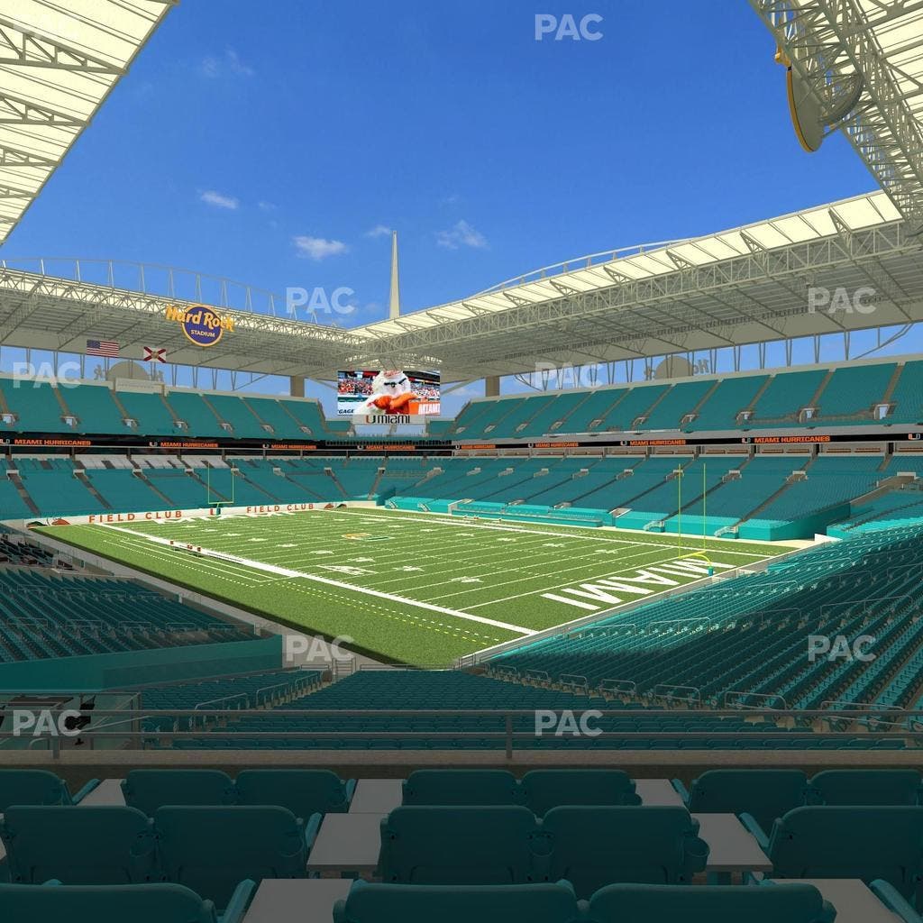 Hard Rock Stadium - Section 238 Seat View