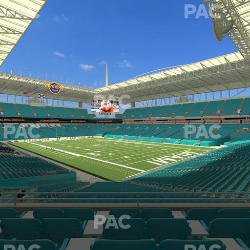 Hard Rock Stadium - Section 238 Seat View