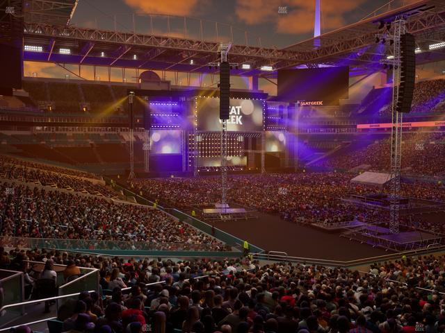 Hard Rock Stadium - Section 238 Seat View