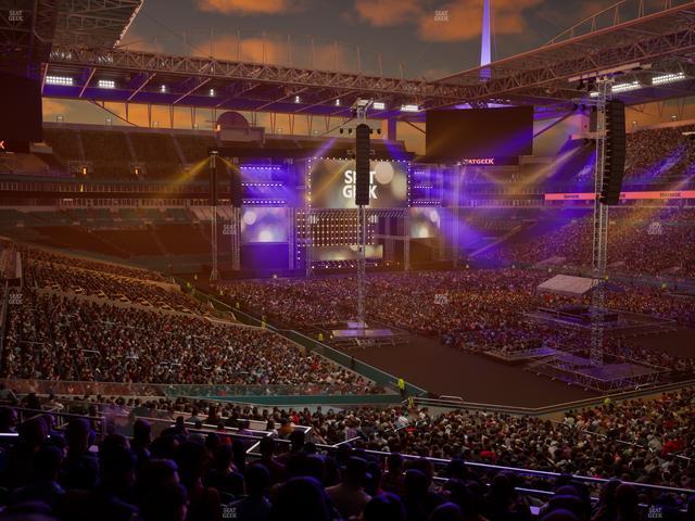Hard Rock Stadium - Section 238 Seat View