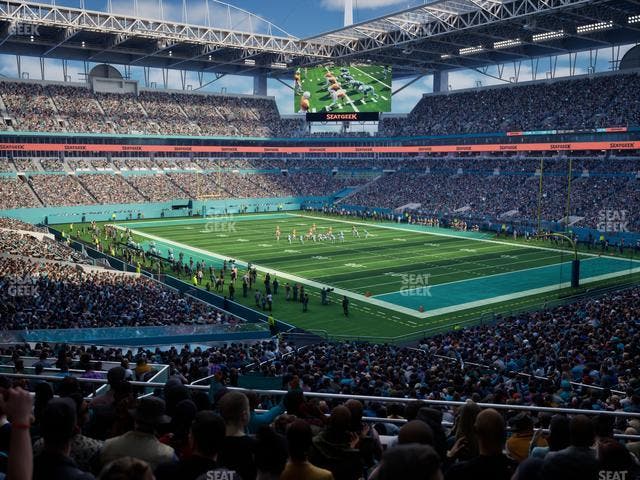 Hard Rock Stadium - Section 238 Seat View