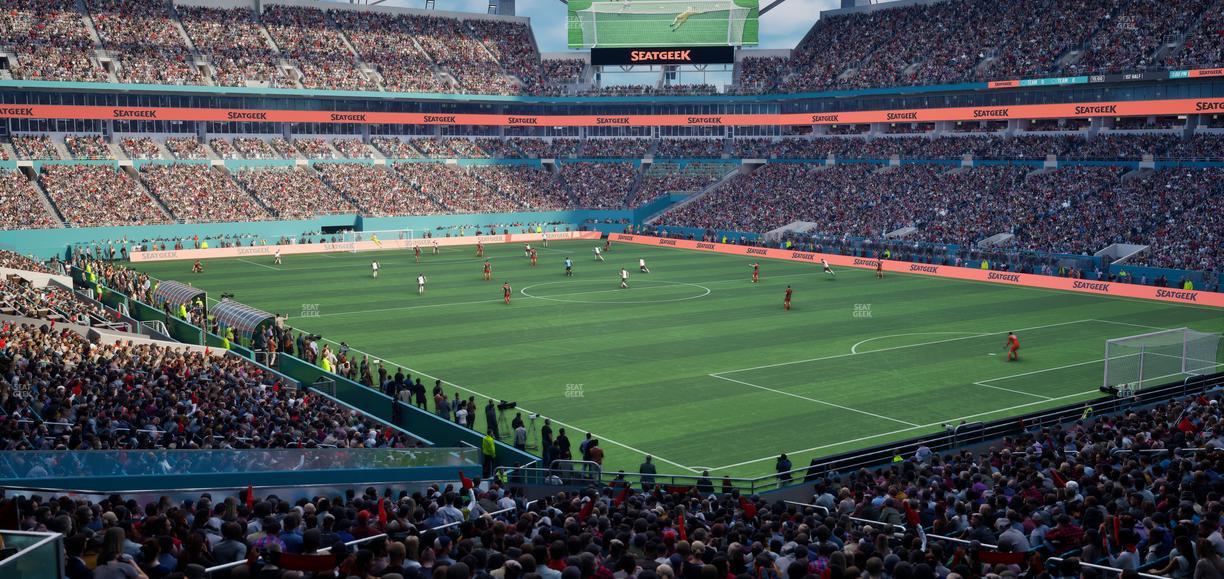 Hard Rock Stadium - Section 238 Seat View