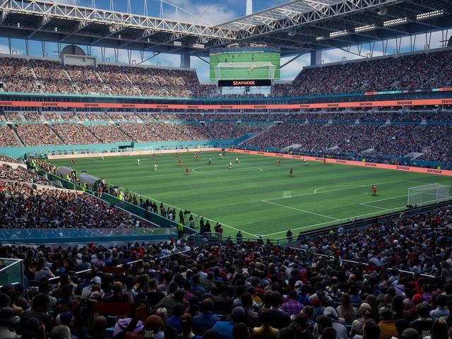 Hard Rock Stadium - Section 238 Seat View