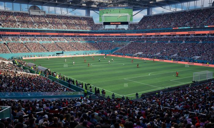 Hard Rock Stadium - Section 238 Seat View