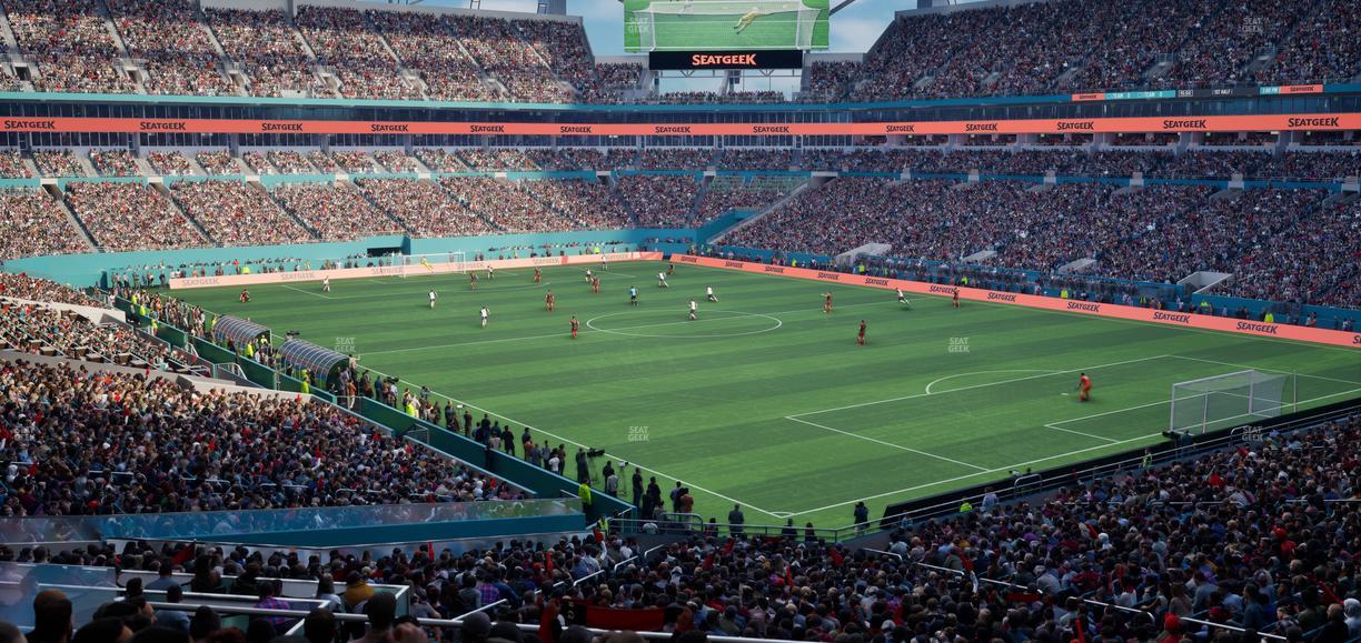 Hard Rock Stadium - Section 238 Seat View