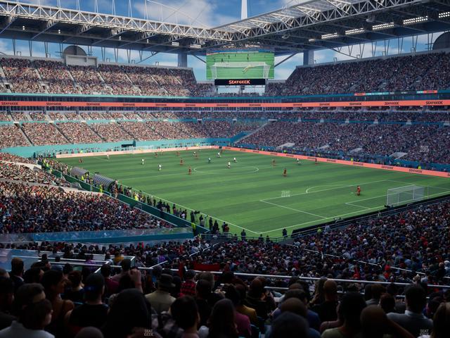 Hard Rock Stadium - Section 238 Seat View Hard Rock Stadium - Section 238 Seat View