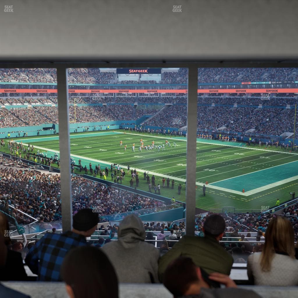 Hard Rock Stadium - Section 239 Corner Club Seat View