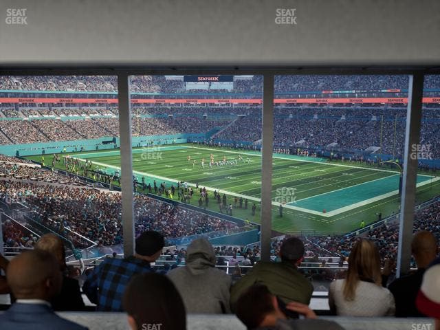 Hard Rock Stadium - Section 239 Corner Club Seat View