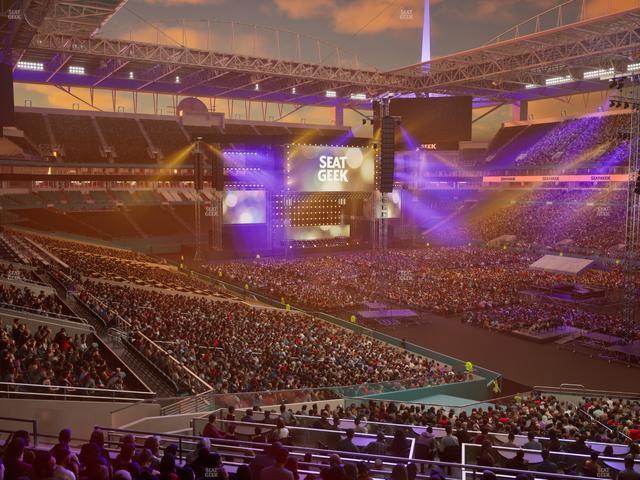 Hard Rock Stadium - Section 239 Corner Club Seat View