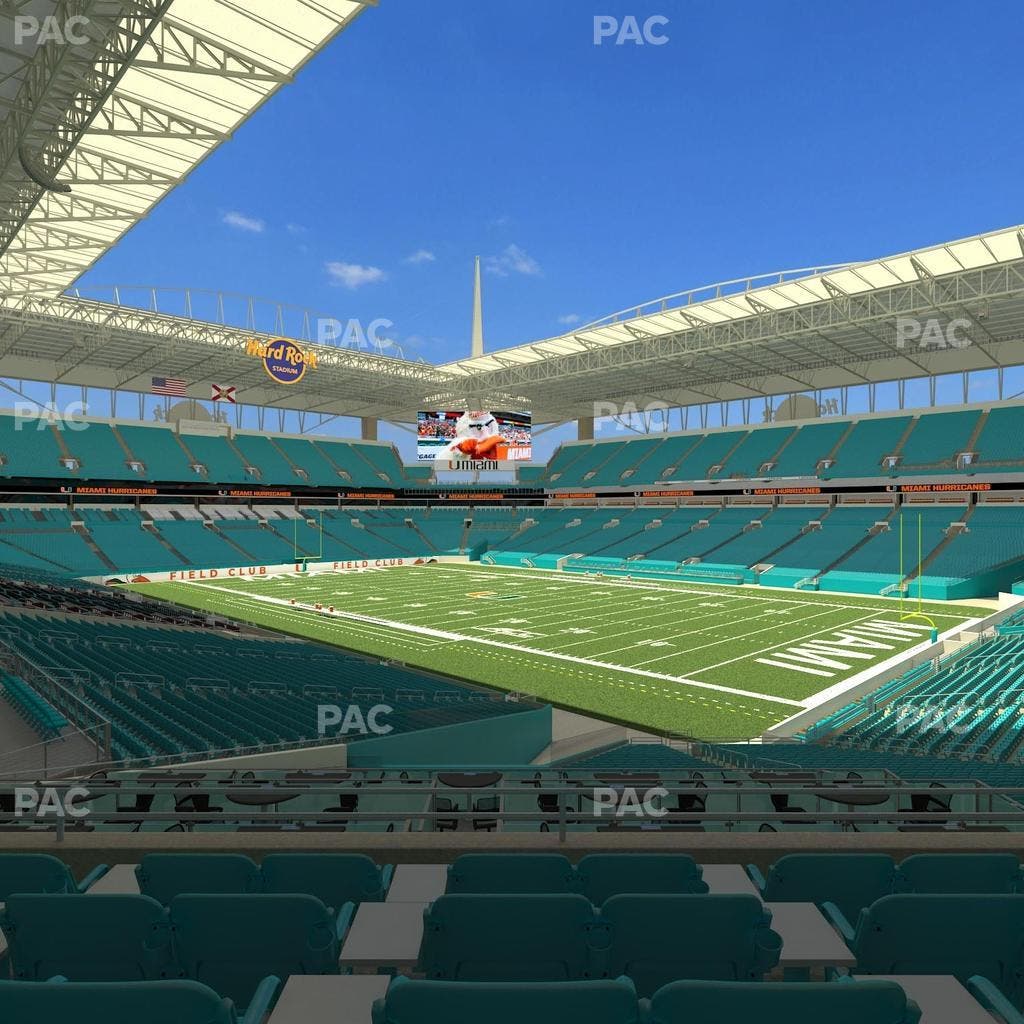Hard Rock Stadium - Section 239 Seat View