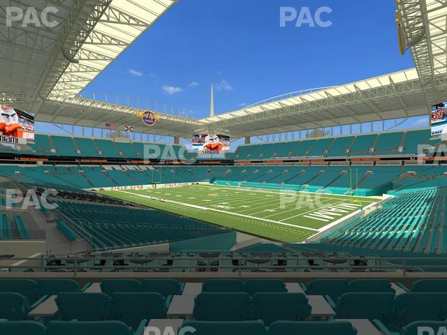 Hard Rock Stadium - Section 239 Seat View Hard Rock Stadium - Section 239 Seat View