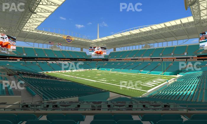 Hard Rock Stadium - Section 239 Seat View