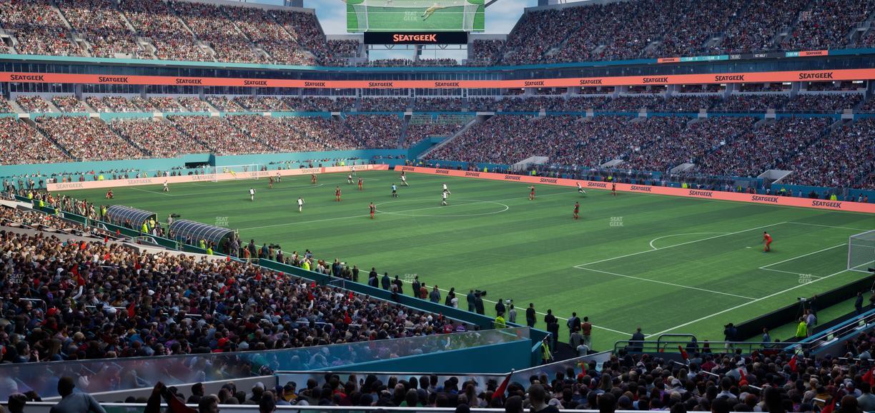 Hard Rock Stadium - Section 239 Seat View