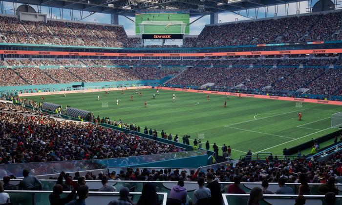 Hard Rock Stadium - Section 239 Seat View