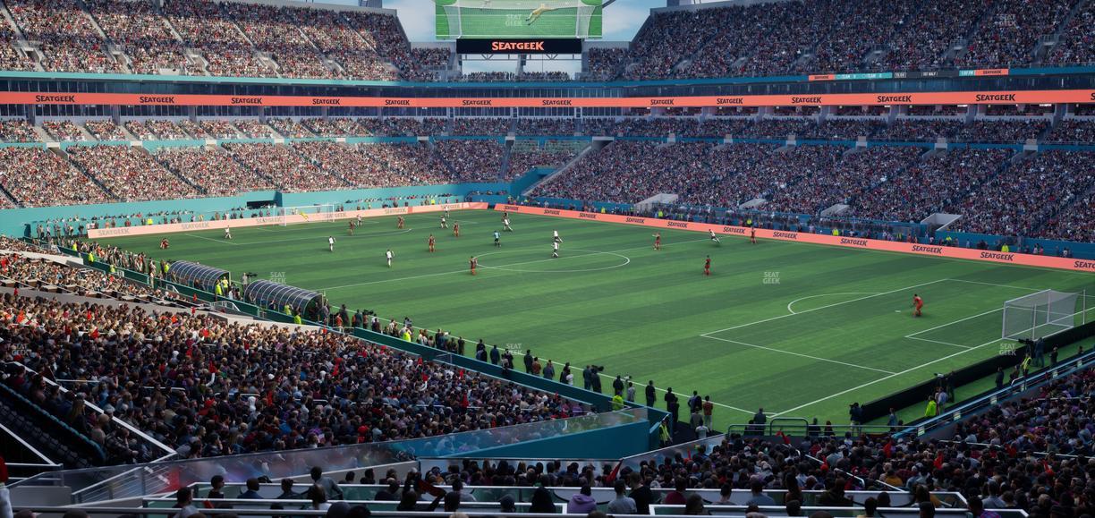 Hard Rock Stadium - Section 239 Seat View