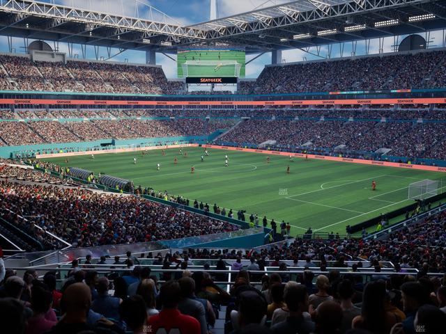 Hard Rock Stadium - Section 239 Seat View Hard Rock Stadium - Section 239 Seat View