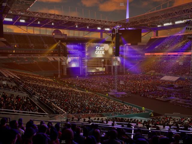 Hard Rock Stadium - Section 239 Seat View