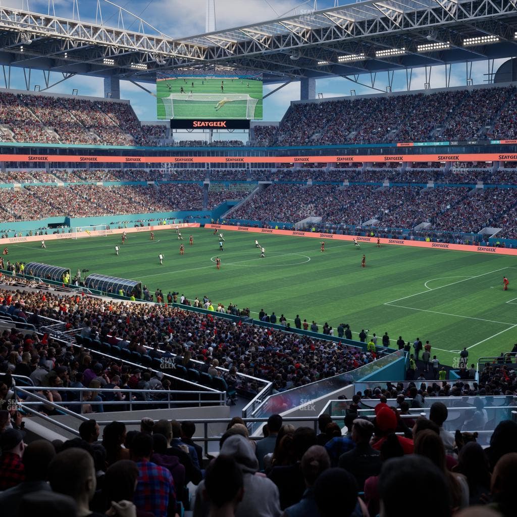 Hard Rock Stadium - Section 240 Seat View