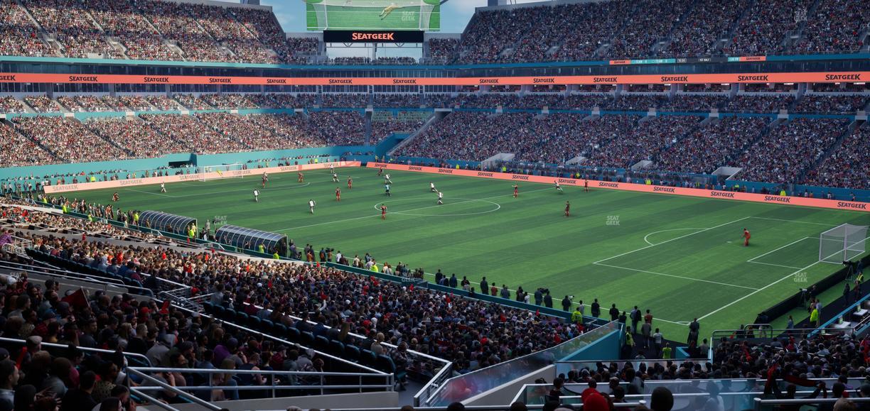 Hard Rock Stadium - Section 240 Seat View