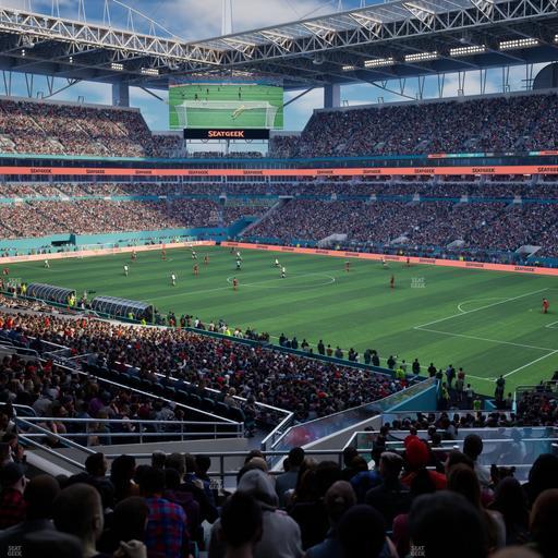 Hard Rock Stadium - Section 240 Seat View