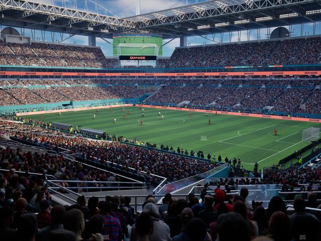 Hard Rock Stadium - Section 240 Seat View Hard Rock Stadium - Section 240 Seat View