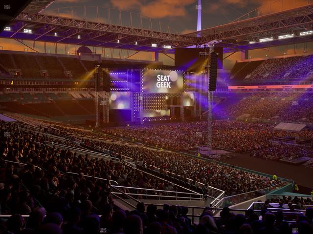 Hard Rock Stadium - Section 240 Seat View