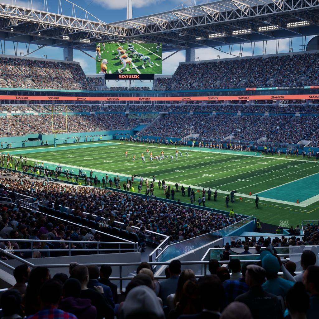 Hard Rock Stadium - Section 240 Seat View