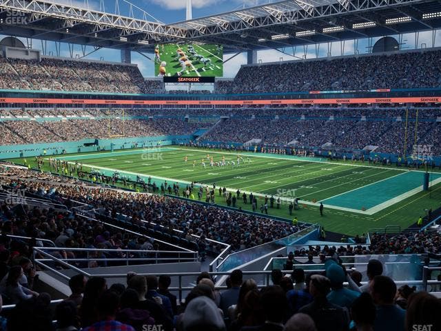 Hard Rock Stadium - Section 240 Seat View