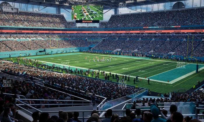 Hard Rock Stadium - Section 240 Seat View