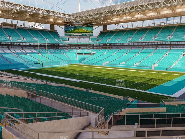 Hard Rock Stadium - Section 240 Seat View