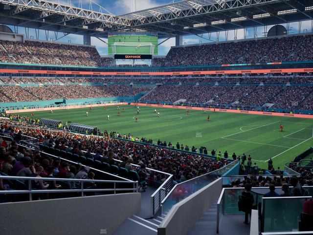 Hard Rock Stadium - Section 240 Seat View